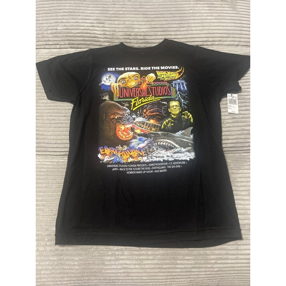 NEW WITH TAG Universal Studios Florida Ringer T-Shirt Youth Size M 8-10 Years